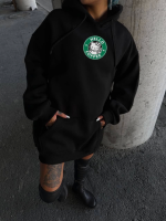 Üç İplik Penye Uzun Kol Kapşonlu SweatShirt - Görsel 2