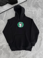 Üç İplik Penye Uzun Kol Kapşonlu SweatShirt - Görsel 4