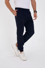 Unisex Kışlık Üç İplik Lastikli Eşofman Pantolon