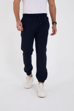 Unisex Kışlık Üç İplik Lastikli Eşofman Pantolon - Görsel 2