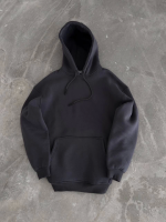Kapşonlu Üç İplik Penye Basic SweatShirt