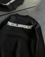 Kışlık Bisiklet Yaka Oversize Baskılı SweatShirt - Görsel 3
