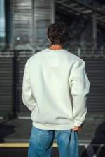 Kışlık Bisiklet Yaka Üç İplik Basic SweatShirt - Görsel 3