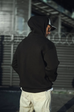 Üç İplik Penye Kapşonlu Basic SweatShirt - Görsel 2