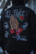 Üç İplik Penye Kapşonlu Baskılı SweatShirt - Görsel 2