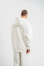 Unisex Double Oversize Kapşonlu Basic SweatShirt - Görsel 3
