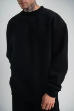 Uzun Kol Bisiklet Yaka Basic SweatShirt