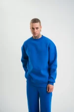 Uzun Kol Bisiklet Yaka Basic SweatShirt