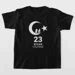 23 Nisan Çocuk Bayramı Baskılı Özel T-shirt - Görsel 2