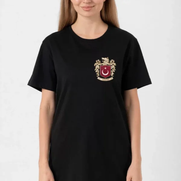 Türk Arma Baskı T-shirt