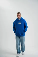 Unisex Kapşonlu Uzun Kol Patchli Nakışlı SweatShirt - Görsel 2