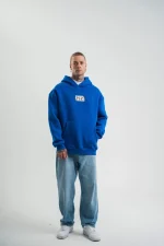 Unisex Kapşonlu Uzun Kol Patchli Nakışlı SweatShirt - Görsel 3