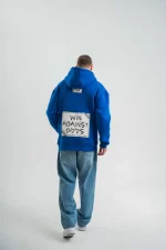 Unisex Kapşonlu Uzun Kol Patchli Nakışlı SweatShirt - Görsel 4