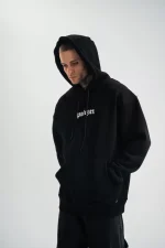 Kapşonlu Double Oversize Dijital Patchli SweatShirt