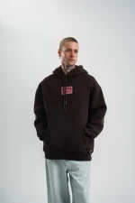 POLIZEI Premium Kalite Unisex Kapşonlu Dijital Patchli SweatShirt