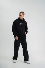 POLIZEI Premium Kalite Kapşonlu Dijital Patchli SweatShirt - Görsel 4