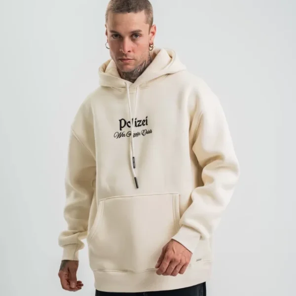 POLIZEI Premium Kalite Kapşonlu Dijital Patchli SweatShirt