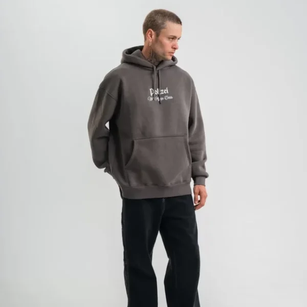 POLIZEI Premium Kalite Kapşonlu Dijital Patchli SweatShirt