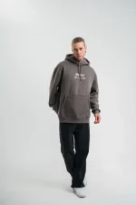 POLIZEI Premium Kalite Kapşonlu Dijital Patchli SweatShirt - Görsel 3
