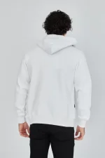 Unisex Tam Fermuarlı Kapşonlu  SweatShirt - Görsel 2
