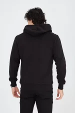 Unisex Tam Fermuarlı Kapşonlu  SweatShirt - Görsel 2