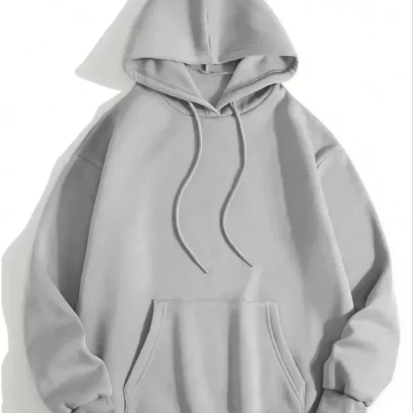 3 İplik Pamuklu Unisex Kapşonlu Sweetshirt