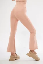 Dalgıç Yüksel Bel İspanyol Paça Tayt - Görsel 2