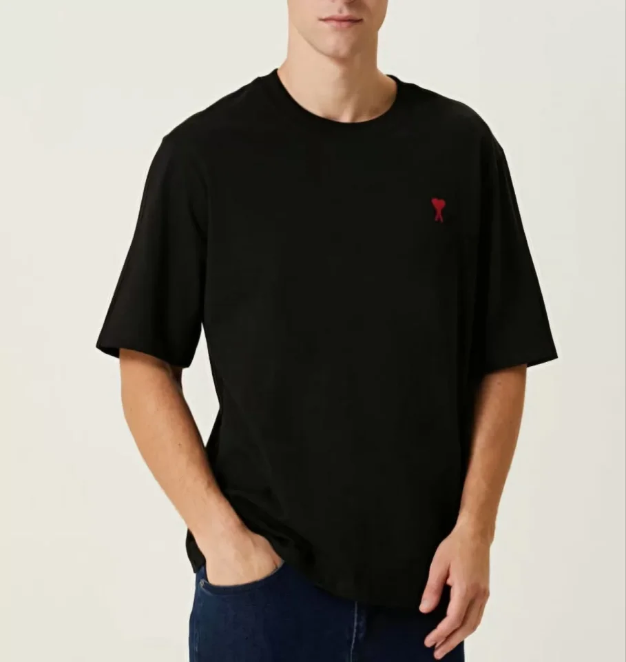 33ece192e9ee26d1d12d5cdb6bda57a8_83902-0.jpg Unisex Bisiklet Yaka Baskılı Oversize T-Shirt - Görsel 1