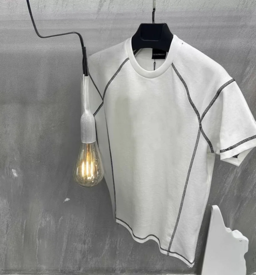 33ece192e9ee26d1d12d5cdb6bda57a8_84404-0.jpg Unisex Karoyaka Dikişli Oversize T-Shirt - Görsel 1