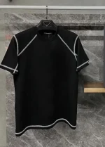 Unisex Karoyaka Dikişli Oversize T-Shirt