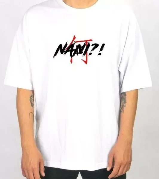 Unisex Bisiklet Yaka Baskılı Oversize T-Shirt