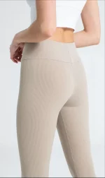 Yüksek Bel Fitilli Tayt - Görsel 4