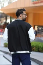 Erkek Oversize Kolej Ceket - Görsel 4