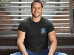 Erkek Bisiklet Yaka Baskılı Oversize T-Shirt