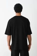 Unisex Baskılı Oversize T-Shirt - Görsel 3