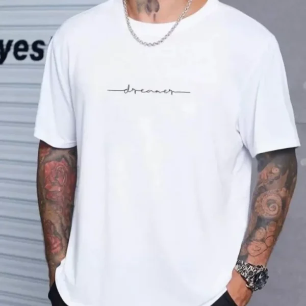 Unisex Baskılı Oversize T-Shirt