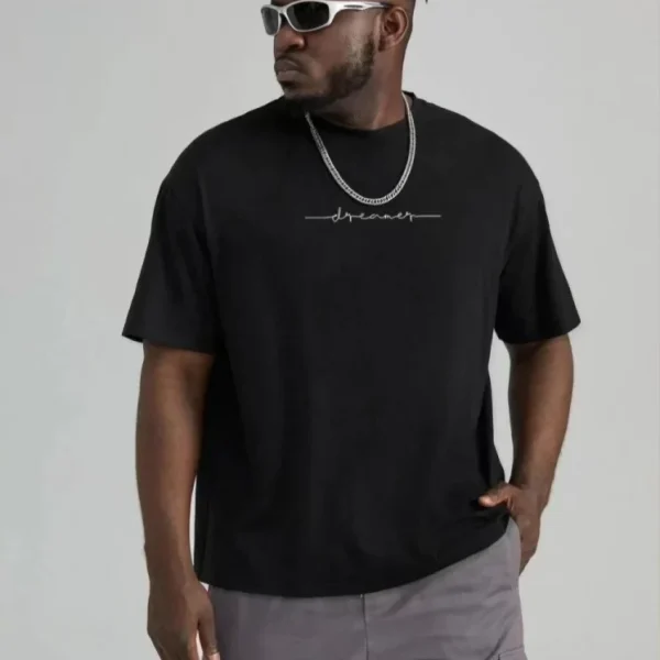 Unisex Baskılı Oversize T-Shirt