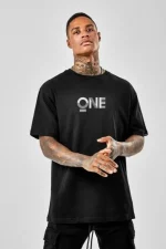 Unisex Baskılı Oversize T-Shirt