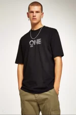 Unisex Baskılı Oversize T-Shirt - Görsel 2