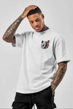 Unisex Baskılı Oversize T-Shirt