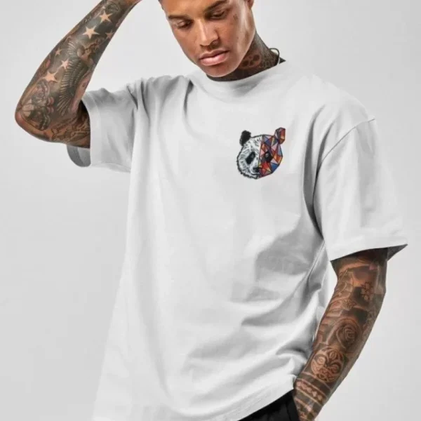 Unisex Baskılı Oversize T-Shirt