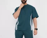 Unisex Oversize Yanları Şeritli T-Shirt