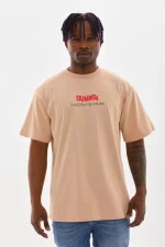 Unisex Baskılı Oversize T-Shirt