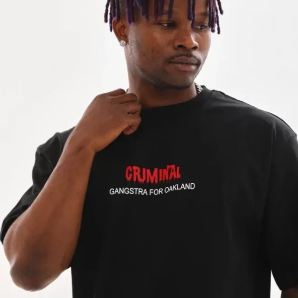 Unisex Baskılı Oversize T-Shirt