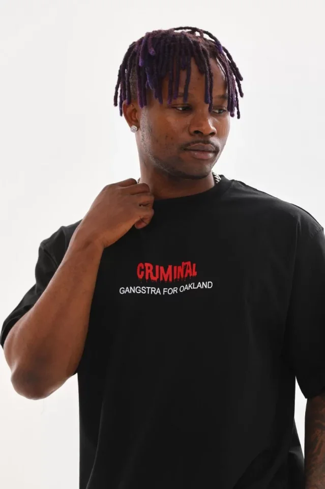 33ece192e9ee26d1d12d5cdb6bda57a8_86268-0.jpg Unisex Baskılı Oversize T-Shirt - Görsel 1