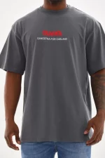 Unisex Baskılı Oversize T-Shirt