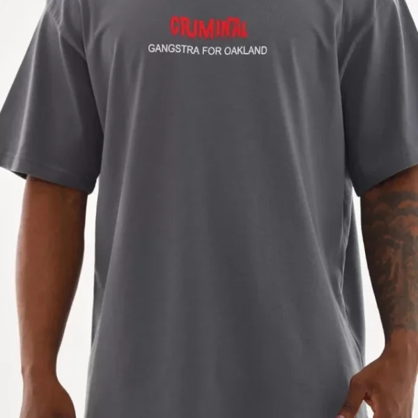 Unisex Baskılı Oversize T-Shirt