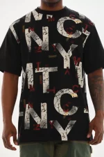 Unisex Baskılı Oversize T-Shirt