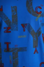 Unisex Baskılı Oversize T-Shirt - Görsel 4