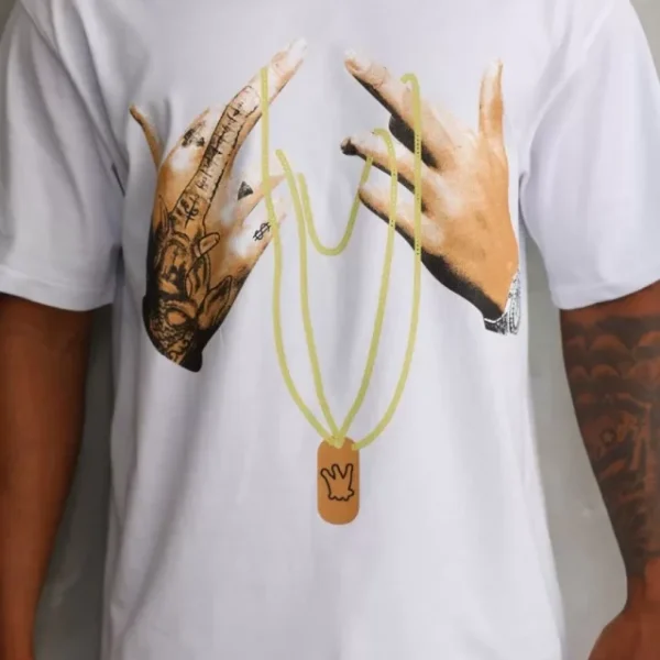 Unisex Baskılı Oversize T-Shirt